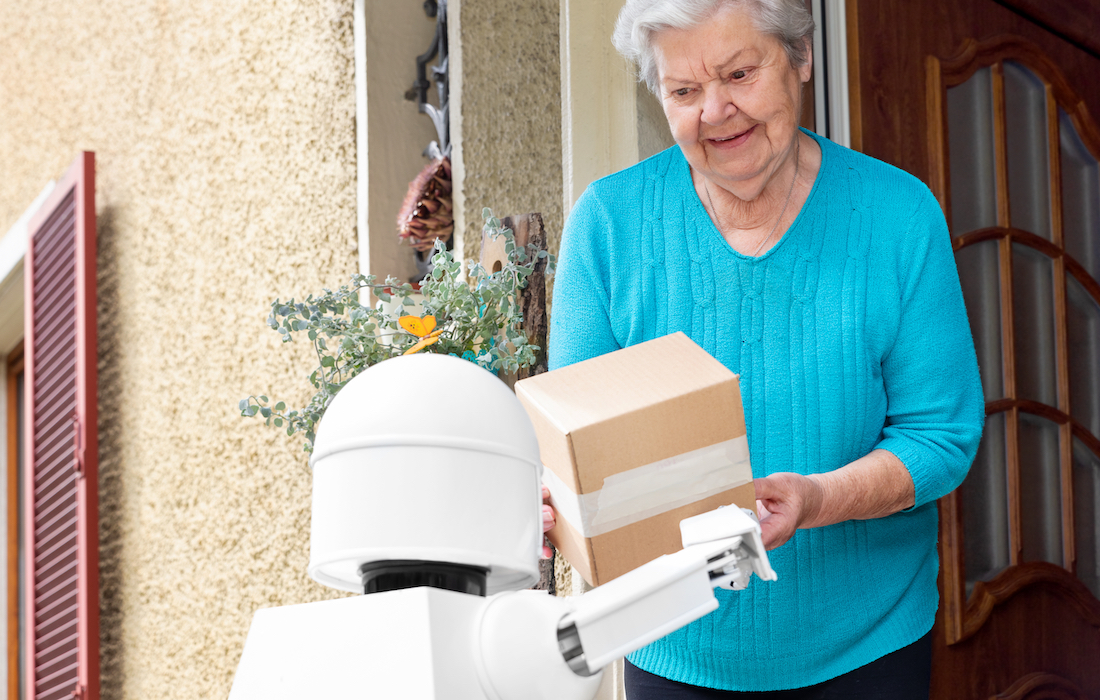 You can now own a personal robot postman