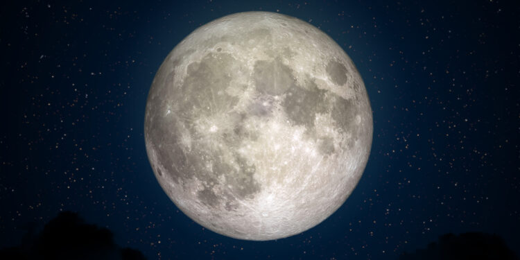 In spite of popular belief, the Moon actually has an atmosphere.