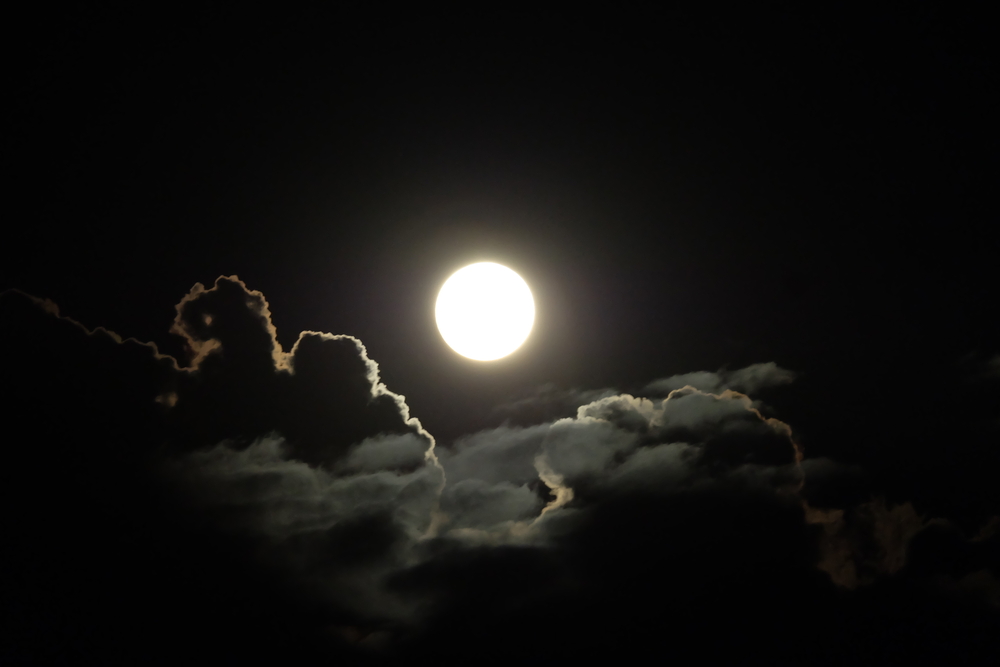 Why is the sky black at night?